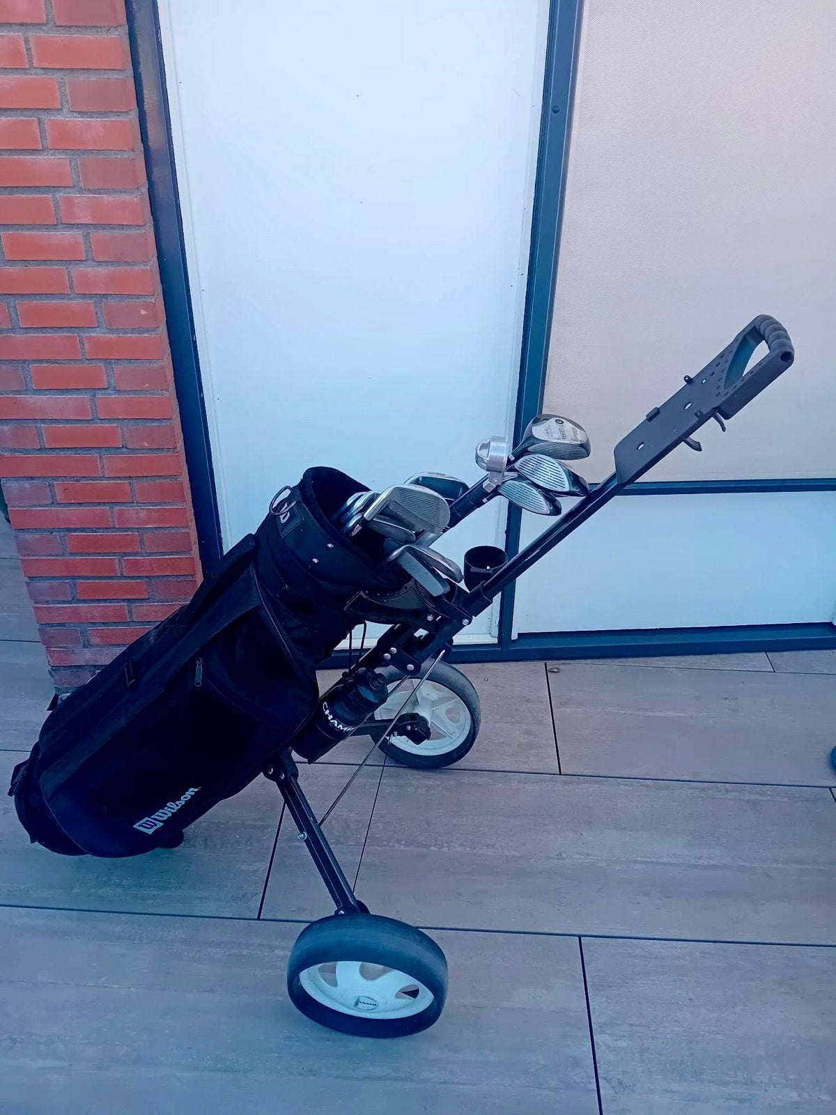 Complete Wilson heren golfset met veel accessoires, Sport en Fitness, Golf, Ophalen of Verzenden, Gebruikt, Set, Overige merken