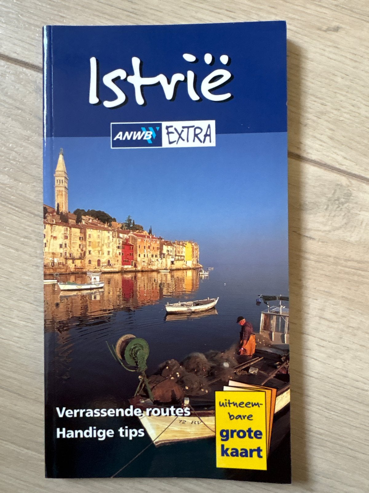 ANWB Extra Reisgids Istrië - Ontdek Kroatië, Europa, Ophalen of Verzenden, Zo goed als nieuw, Reisgids of -boek