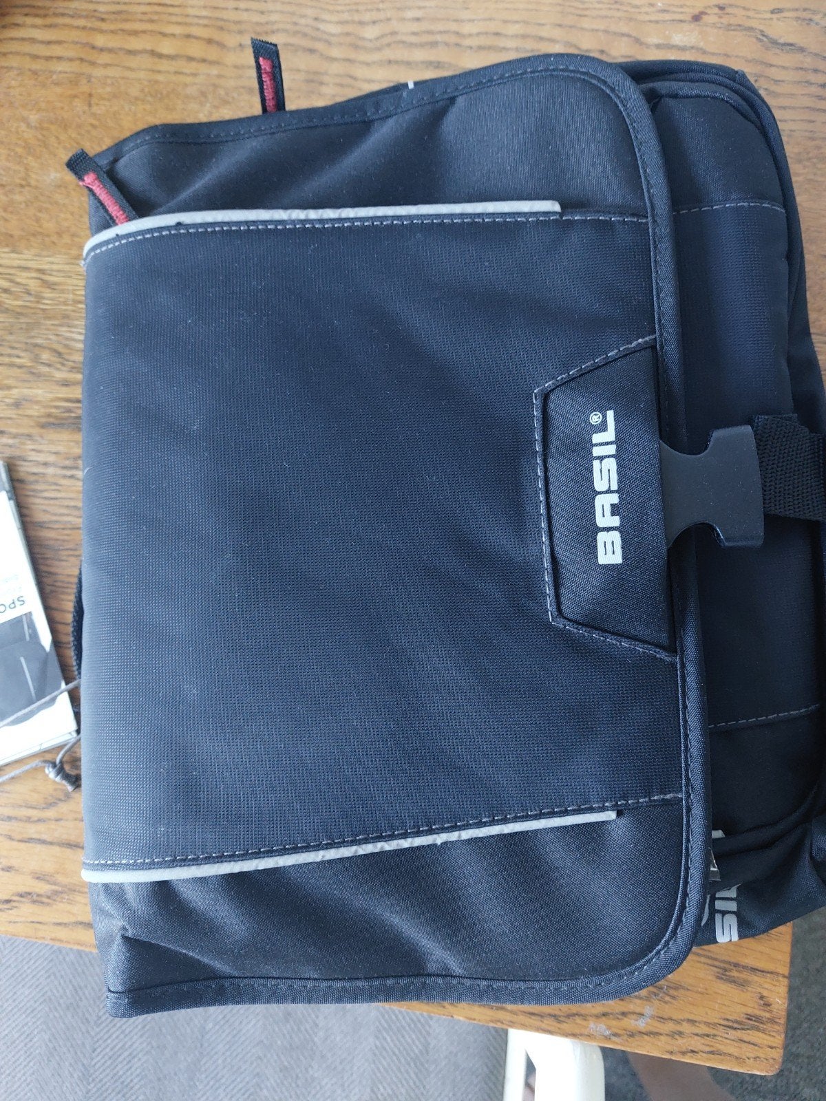 Basil Sport Design Stuurtas met regenhoes - Zwart, Ophalen of Verzenden, Nieuw, Basil