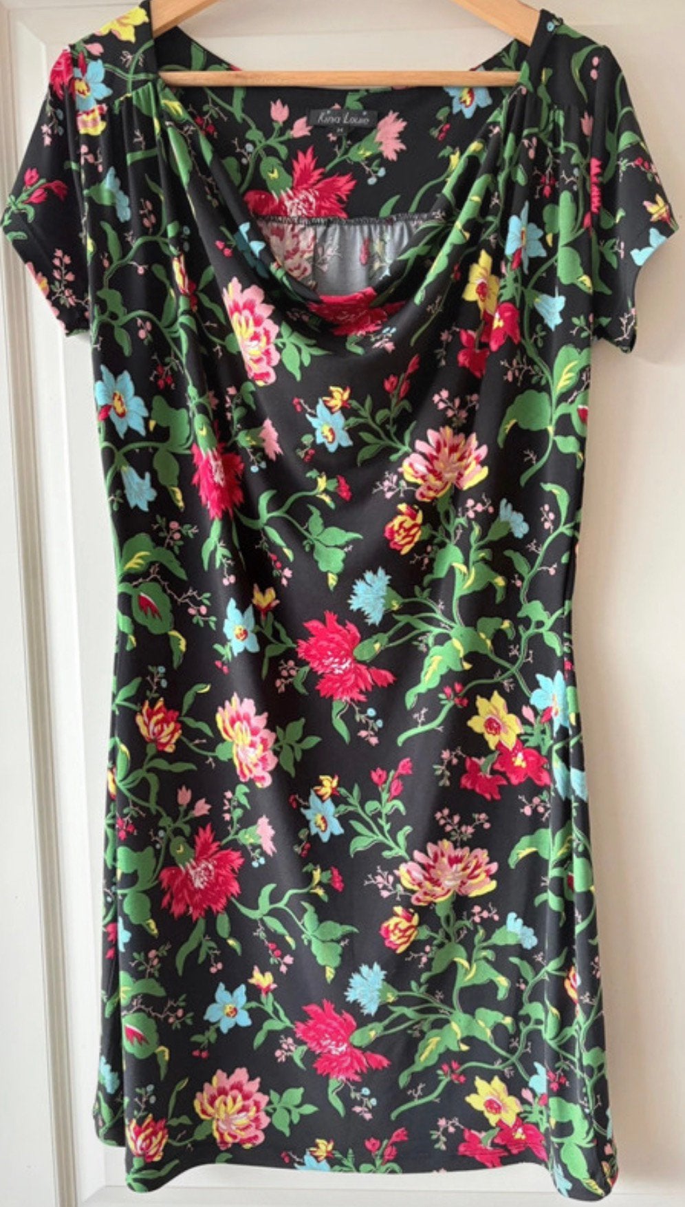 Jurk van King Louie, mt M, Maat 38/40 (M), Verzenden, Zwart, Zo goed als nieuw