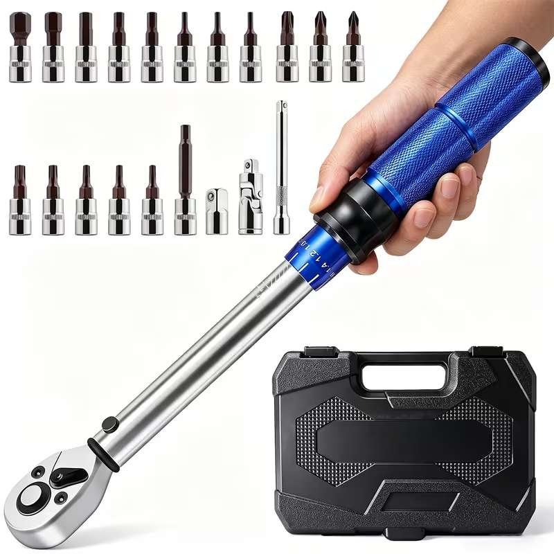 Professionele Momentsleutel Set - Precisie & Kracht 1/4 inch, Verzenden, Nieuw
