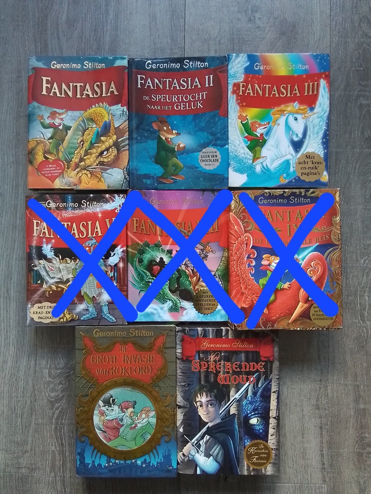 Geronimo stilton boeken fantasia, Boeken, Ophalen of Verzenden