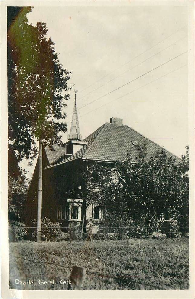 304-260-029 Daarle Geref. Kerk, Verzenden, Voor 1920, Overijssel