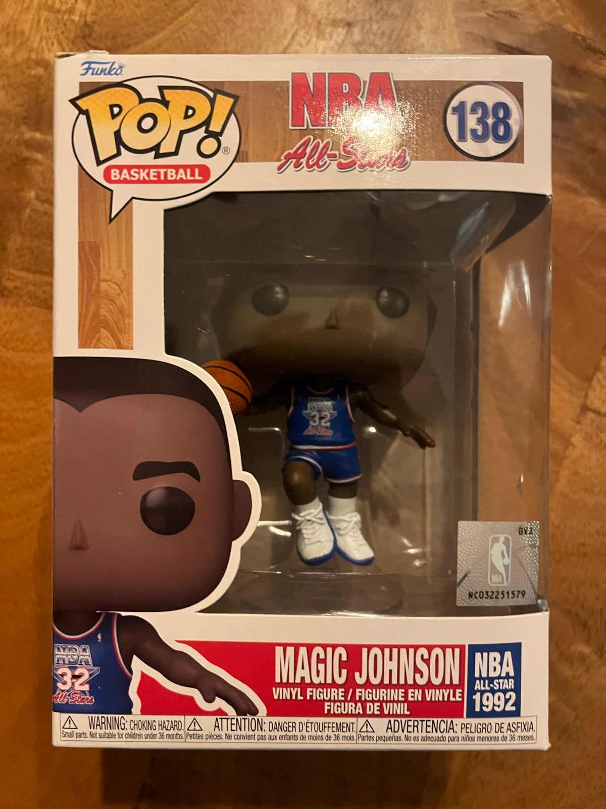 Funko Pop! NBA All-Stars Magic Johnson #138, Funko, Nieuw, Ophalen of Verzenden, Funko