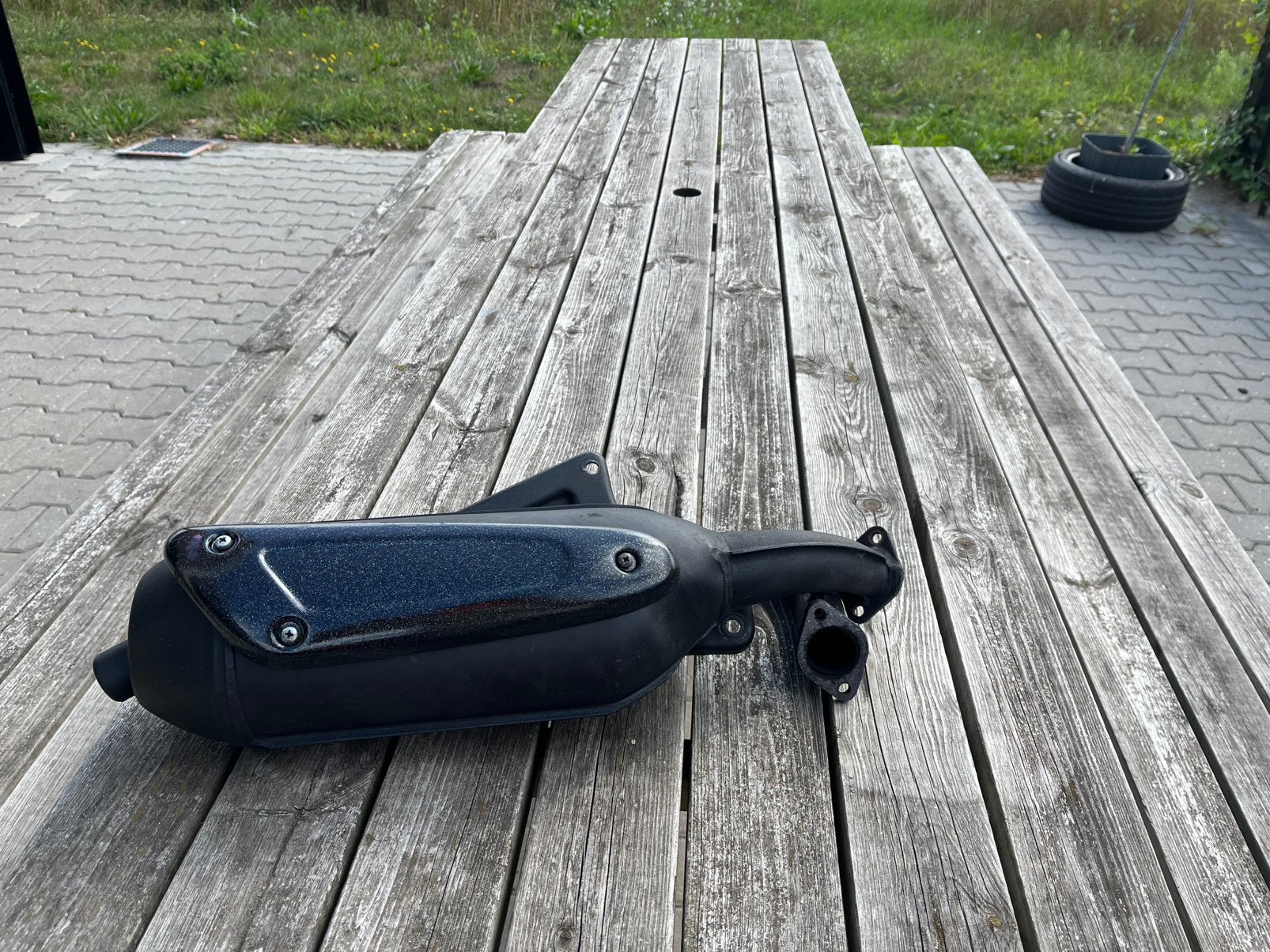 Sm02 uitlaat skipper, Motoren, Ophalen of Verzenden