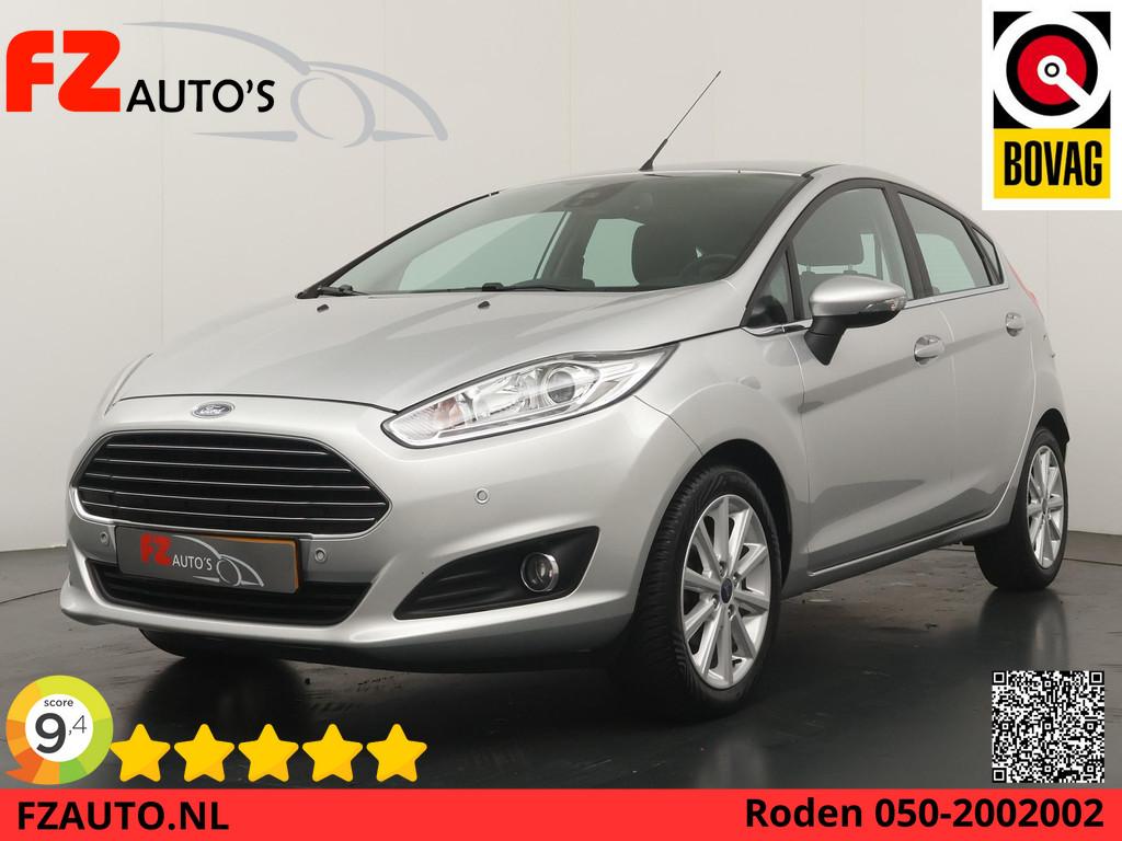 Ford Fiesta 1.0 EcoBoost Titanium - Navigatie - Parkeersens, Auto's, Ford, Bedrijf, Te koop, Fiësta, ABS, Airbags, Airconditioning