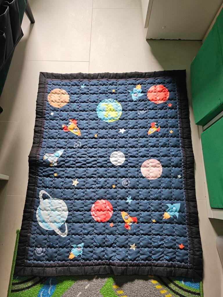 Boxkleed met planeten, Ophalen of Verzenden