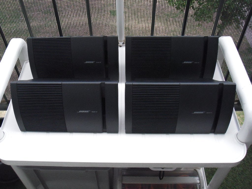 BOSE M-100 Bookshelf Speakers 4x, Audio, Tv en Foto, Luidsprekers, Ophalen of Verzenden, Zo goed als nieuw, 60 tot 120 watt, Bose