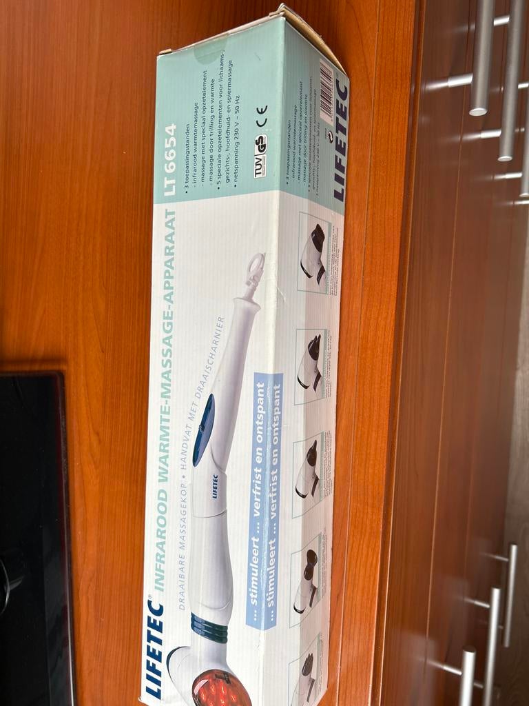 Lifetec Infrarood Warmte-Massageapparaat LT 6654, Sport en Fitness, Ophalen of Verzenden, Zo goed als nieuw, Apparaat
