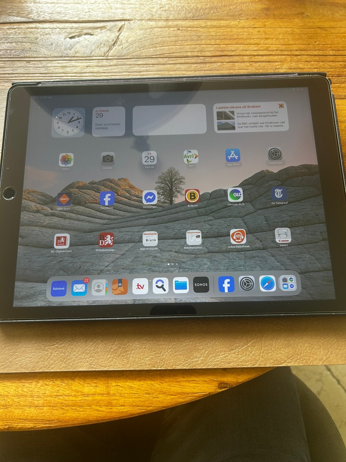 Goed werkende Ipad Pro, Gebruikt, Zwart, 12 inch, Ophalen of Verzenden