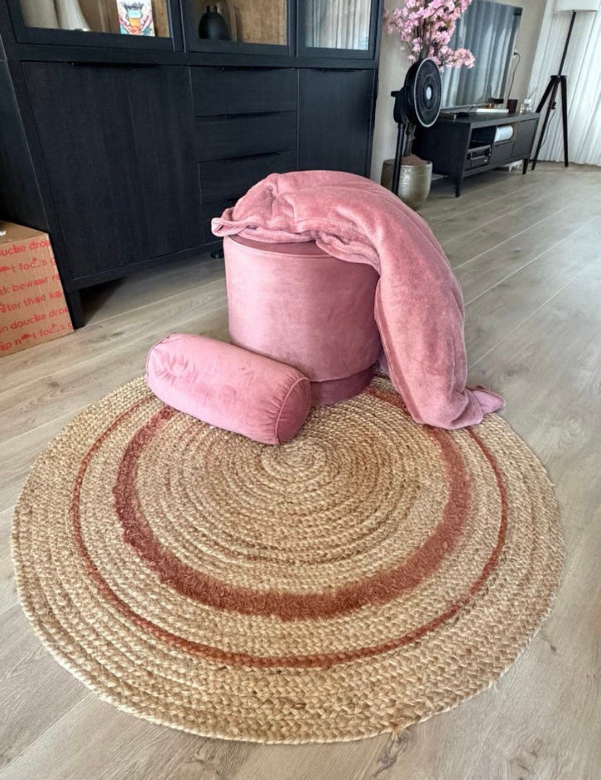 Oud roze woonaccessoires set, Ophalen