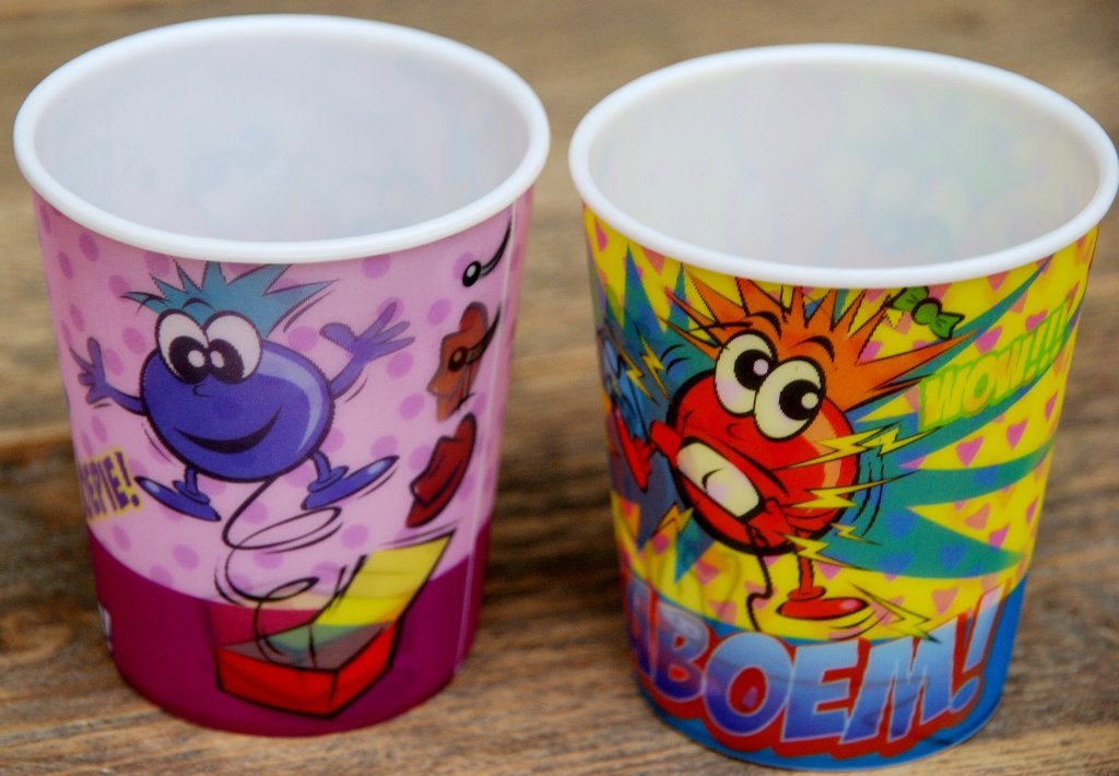 2 Drinkbekers, Kunststof, Overige typen, Nieuw, Ophalen of Verzenden