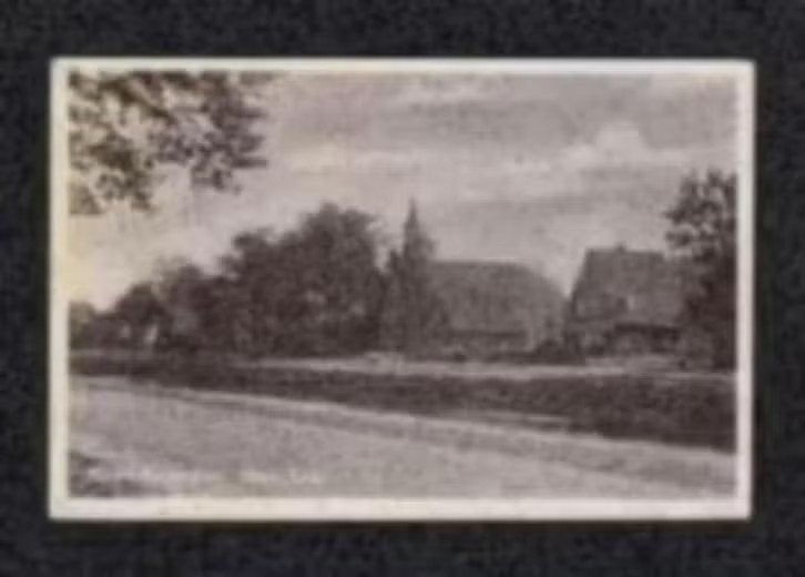Nieuw-Amsterdam Hervormde Kerk 1943., Verzamelen, Ophalen of Verzenden, 1940 tot 1960, Gelopen, Drenthe