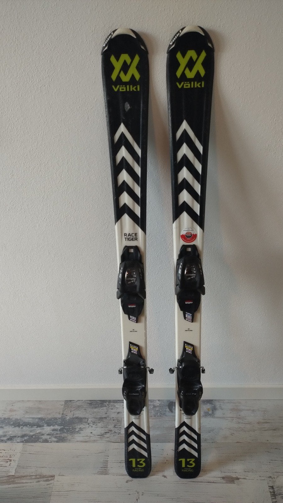 Völkl Racetiger jr 120 ski's 120, Gebruikt, 100 tot 140 cm, Carve, Skiën