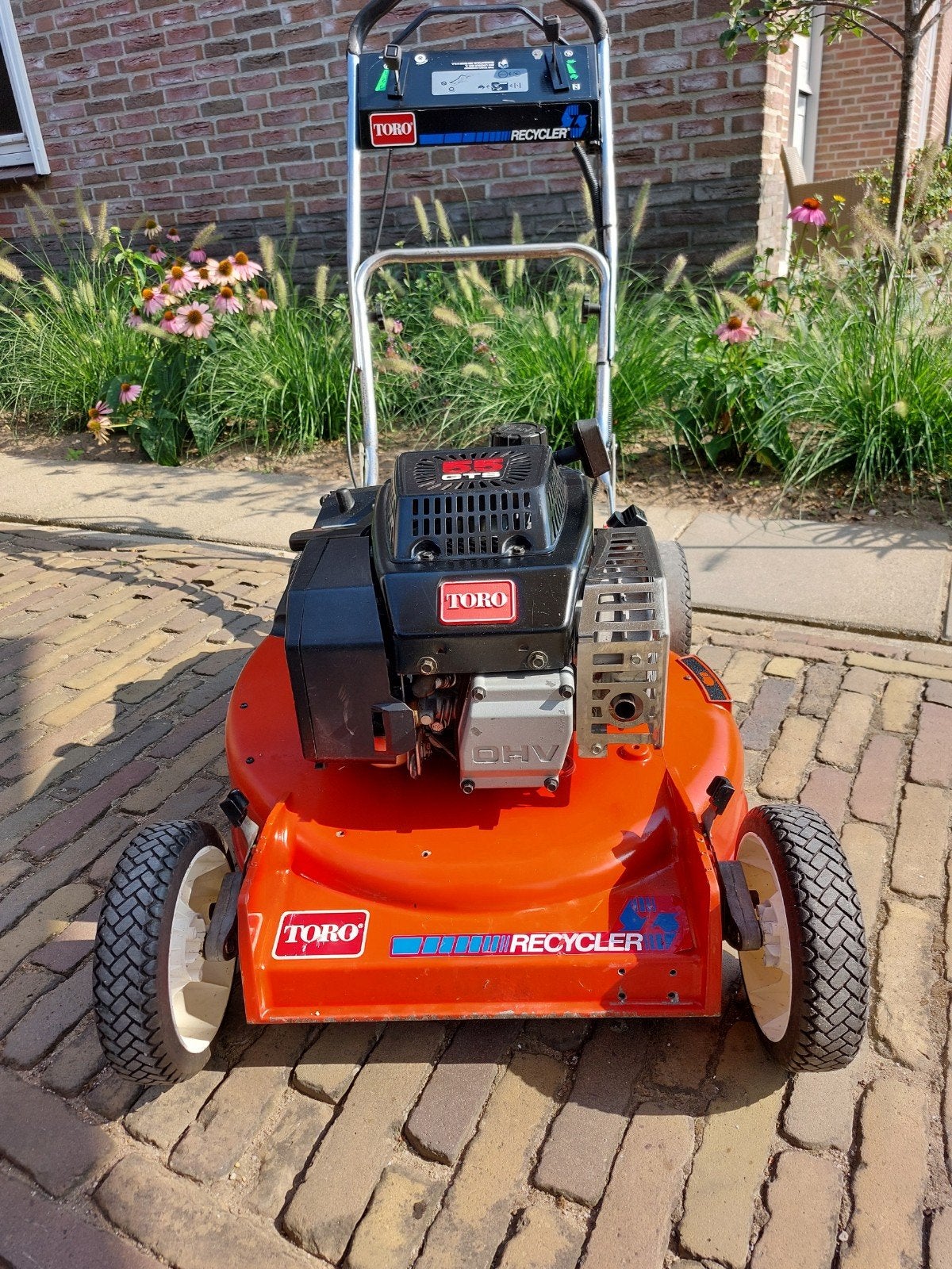Toro 5.5 GTS Recycler Benzine Grasmaaier 53cm, Tuin en Terras, Grasmaaiers, Ophalen, Gebruikt, Versnellingen, Toro