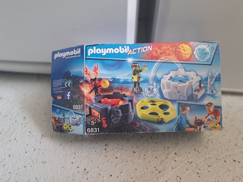 Playmobil Action 6831 - Vuur en IJs Duel (niet compleet), Kinderen en Baby's, Speelgoed | Playmobil, Gebruikt, Losse onderdelen