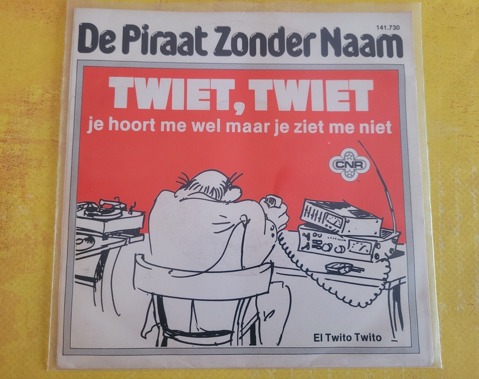 Piraat Zonder Naam - Twiet twiet je hoort me wel ,maar je..., Ophalen, Zo goed als nieuw, Overige formaten, Levenslied of Smartlap