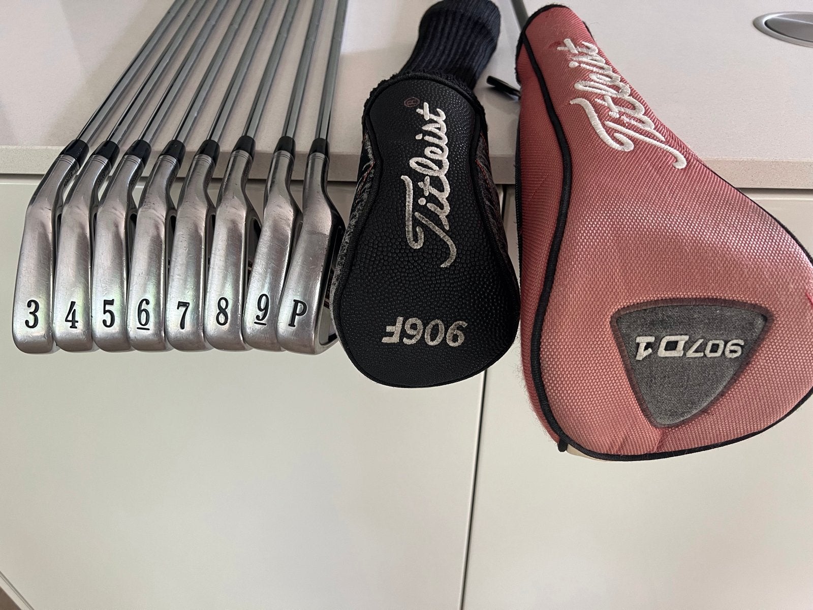 Titleist Golfset: Driver, Hout 3, Forged IJzers (3-P), Ophalen, Gebruikt, Set, Overige merken