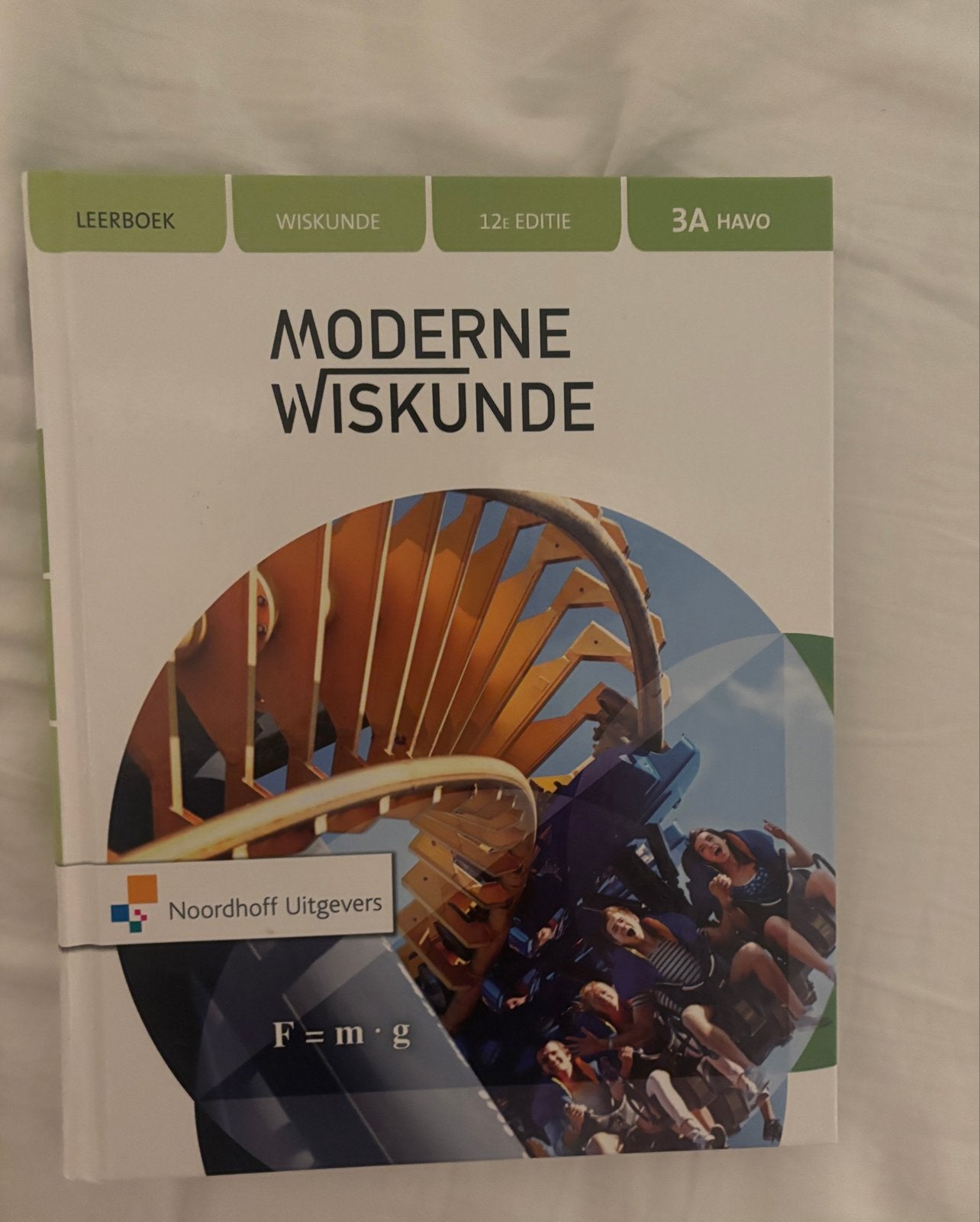 Moderne Wiskunde 3A/3B HAVO 12e editie (leerboek, werkboek,, Boeken, Ophalen of Verzenden, Zo goed als nieuw, HAVO, Wiskunde A