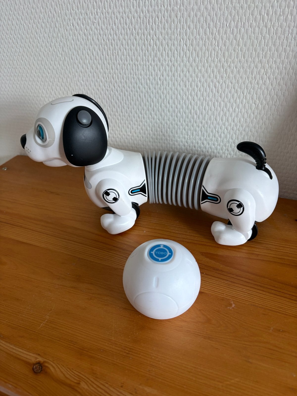 Zoomer Robot Hond Tekkel met Bal - Interactief Speelgoed, Ophalen, Gebruikt, Jongen of Meisje