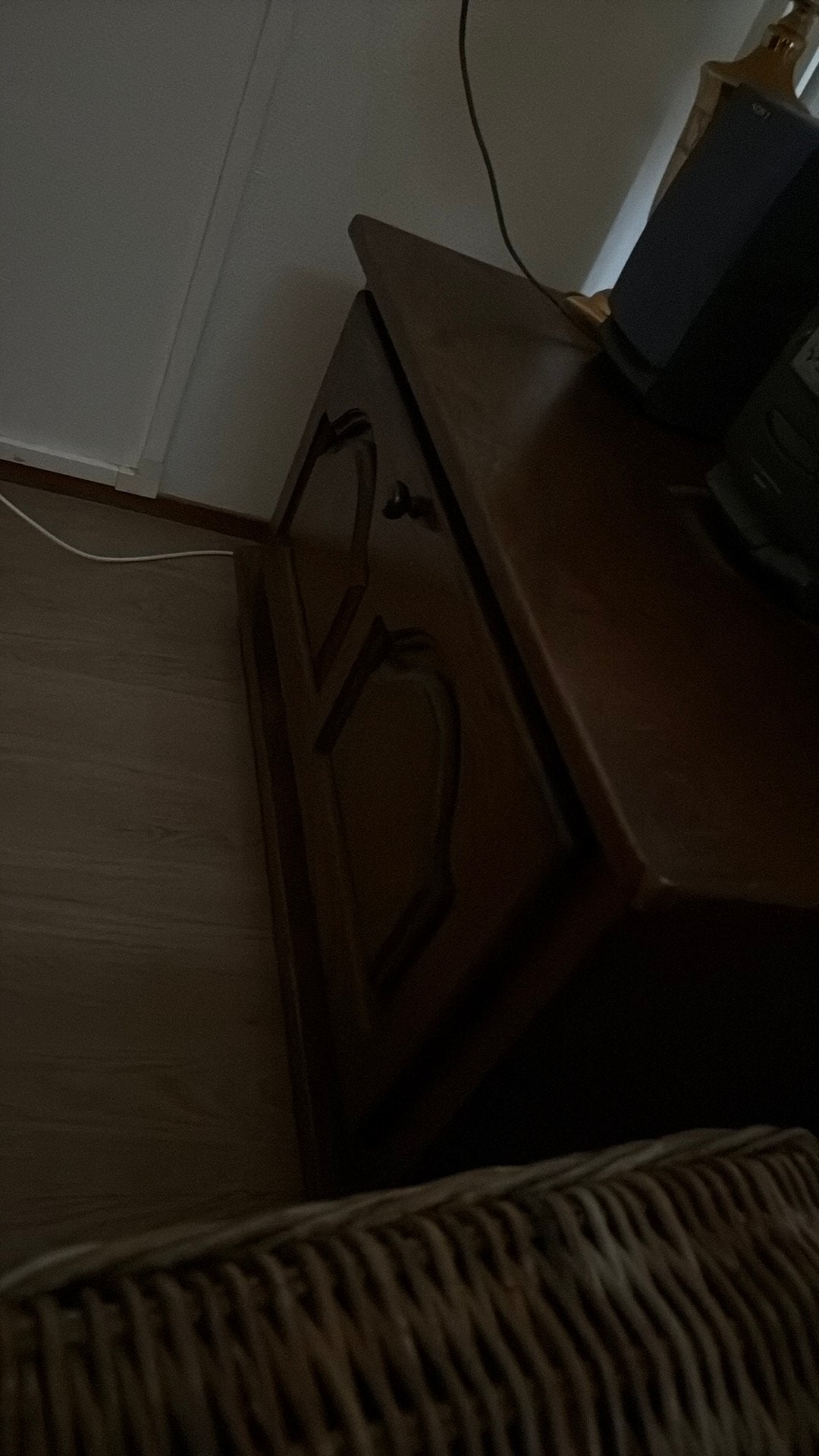Massief eiken dekenkistje, Huis en Inrichting, Slaapkamer | Nachtkastjes, Ophalen, Zo goed als nieuw, Minder dan 45 cm, Minder dan 55 cm