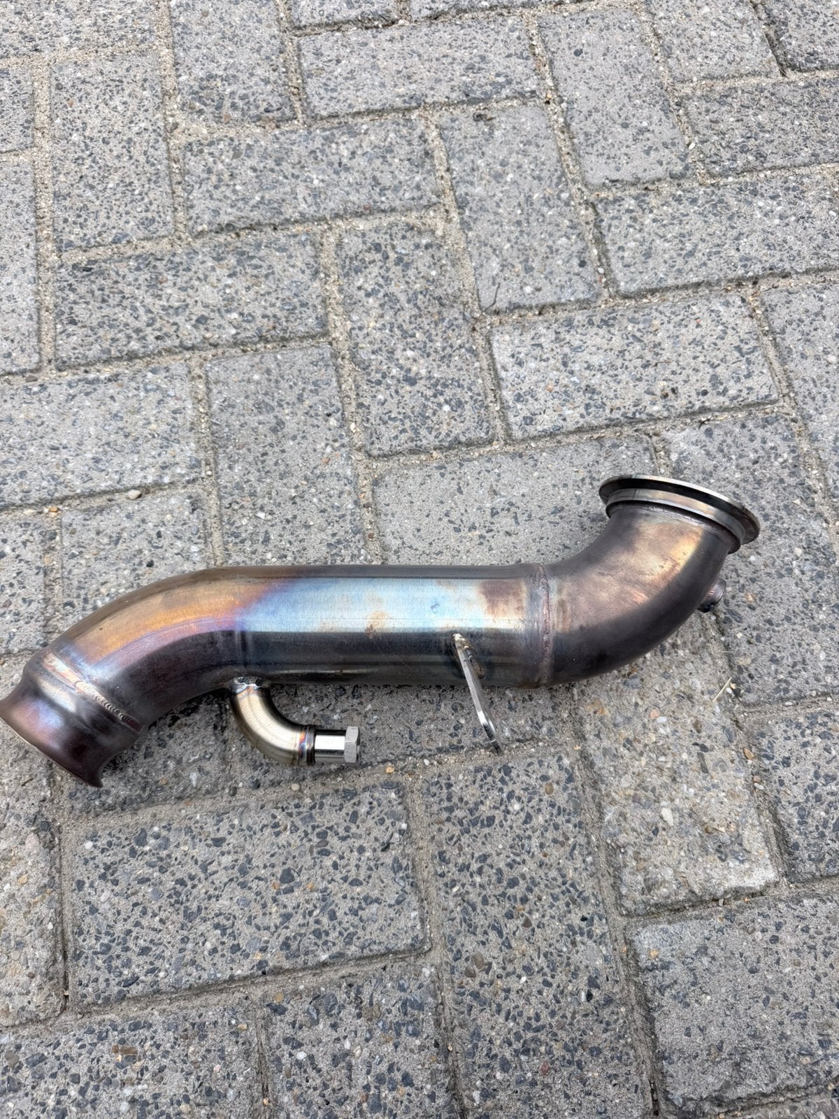 Downpipe voor mercedes M274, Ophalen, Gebruikt, Mercedes-Benz