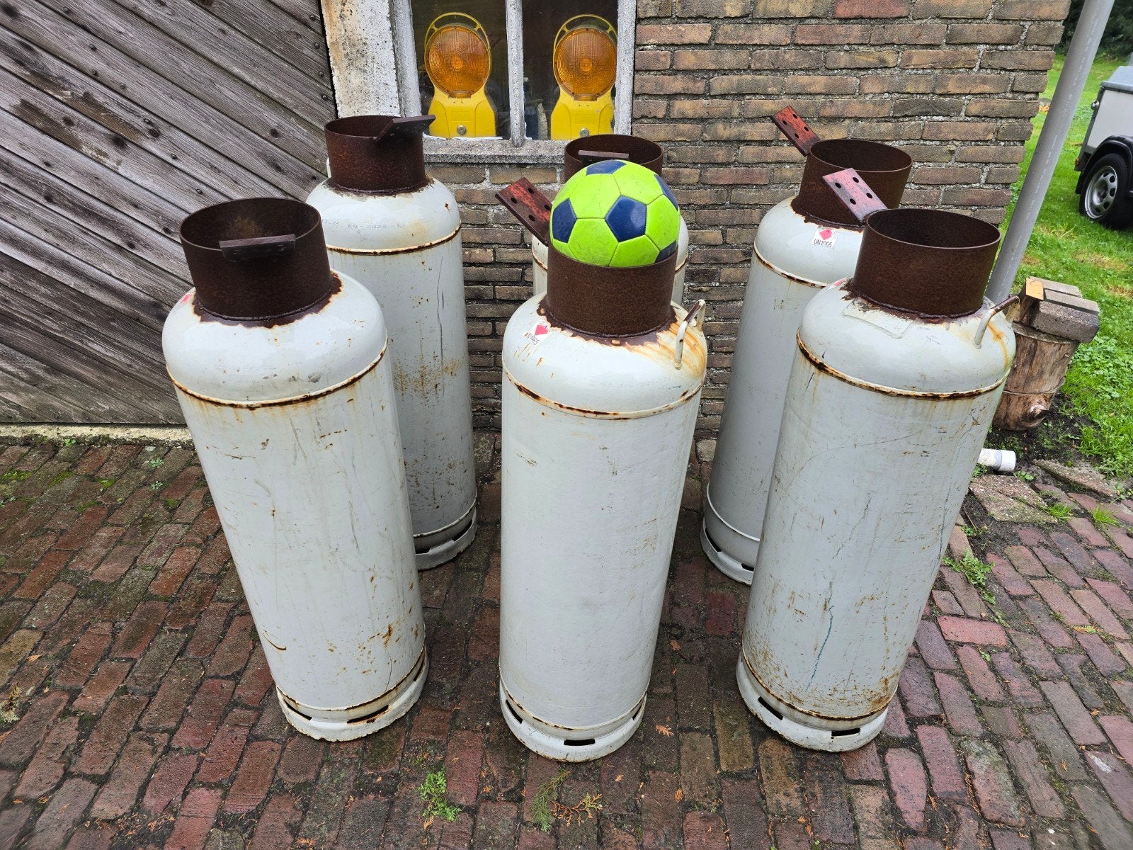 carbidbussen, melkbussen, carbidbus, Ophalen, Zo goed als nieuw