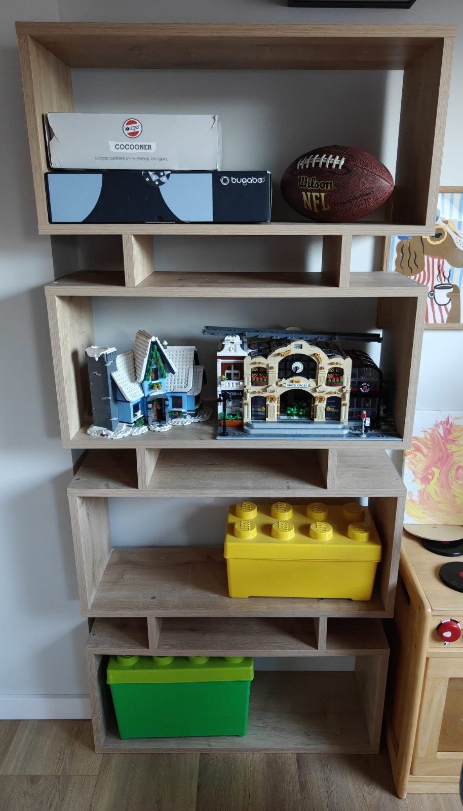 Boekenkast Rayan (Naduvi), Ophalen, Met plank(en), Gebruikt, Modern