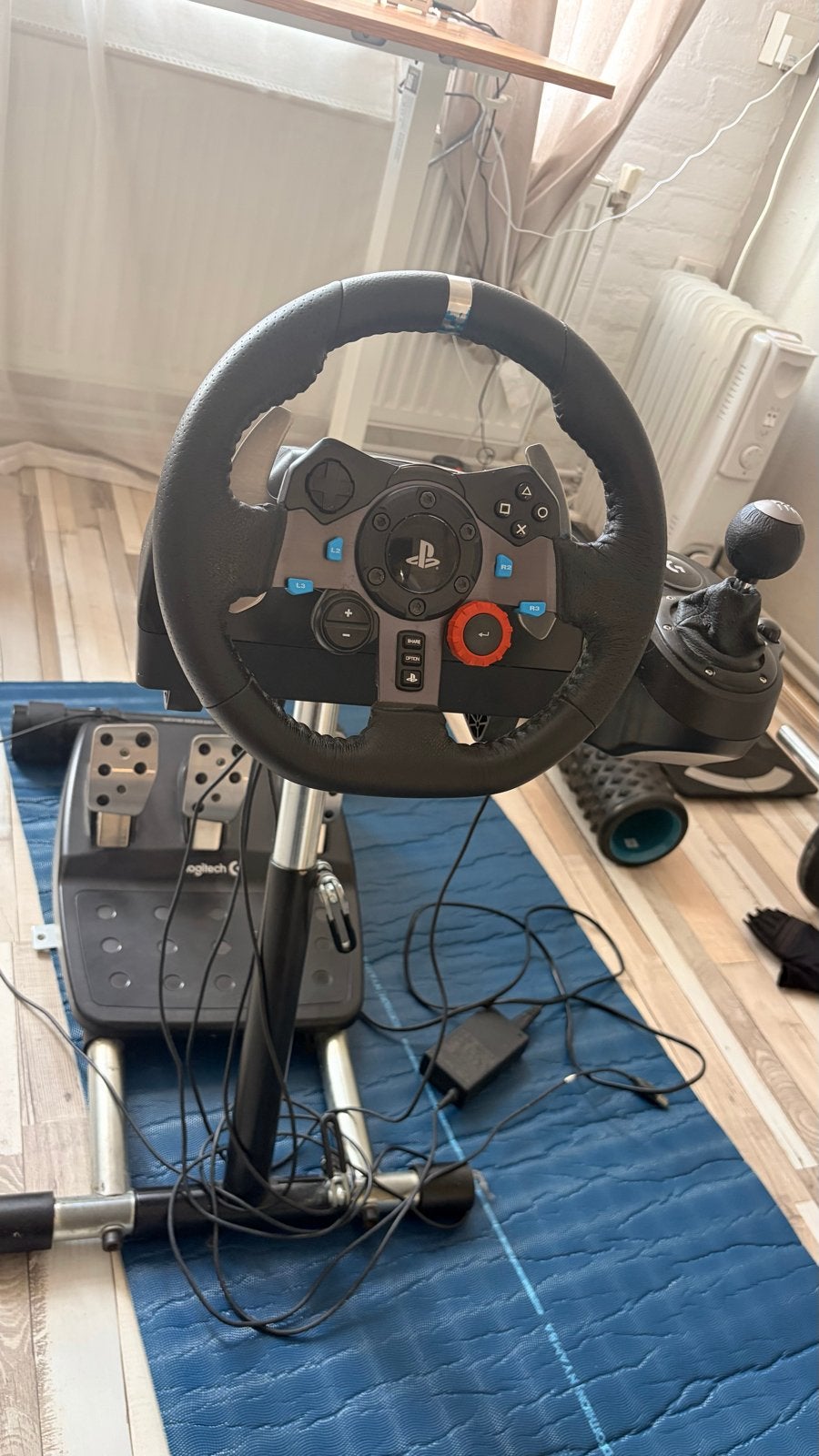 Logitech G29 Racestuur met Stand & Versnellingspook voor PC/, Racestuur, Gebruikt, Force feedback, Ophalen of Verzenden