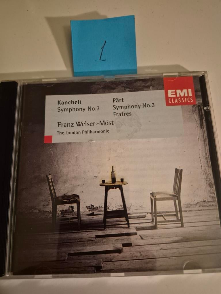 Kancheli & Pärt: Symfonieën & Fratres - EMI Classics CD, Ophalen of Verzenden
