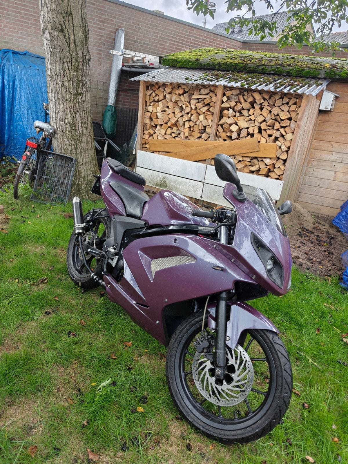 Rieju RS2 Matrix 50cc unieke kleur!, Ophalen, Gebruikt, Maximaal 45 km/u, 50 cc