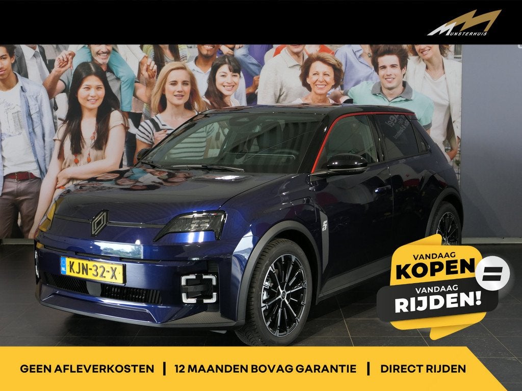 Renault 5 comfort range techno 52 kWh - Demo - 18" LMV - Sto
