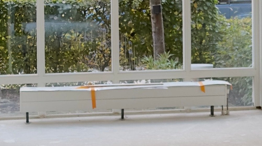 Losstaande convector radiator 200x20 cm, Doe-het-zelf en Verbouw, Ophalen, 150 cm of meer, Radiator