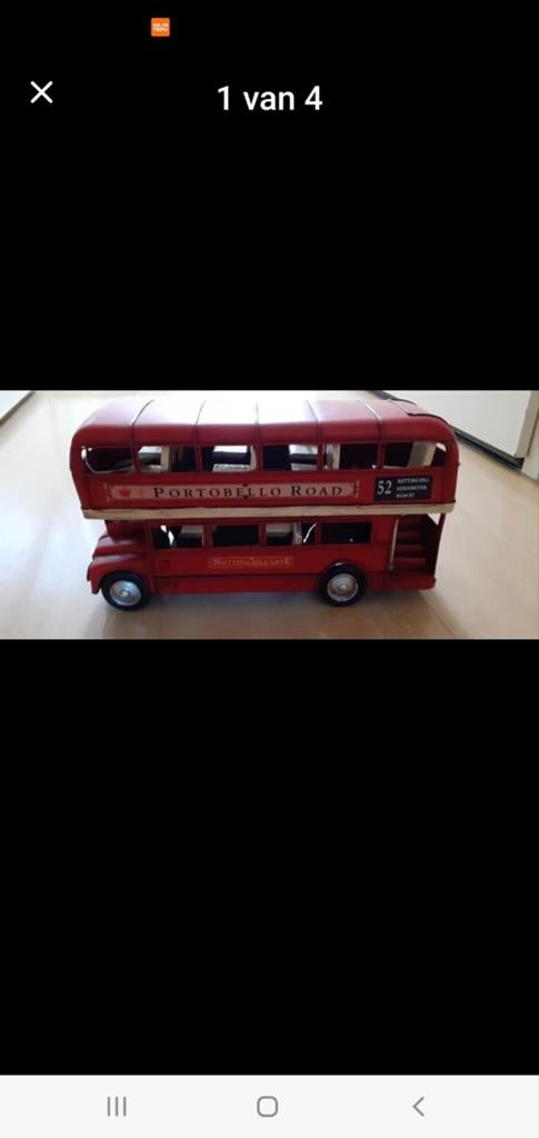 Kensington notting  hill bus 52, Ophalen of Verzenden, Nieuw
