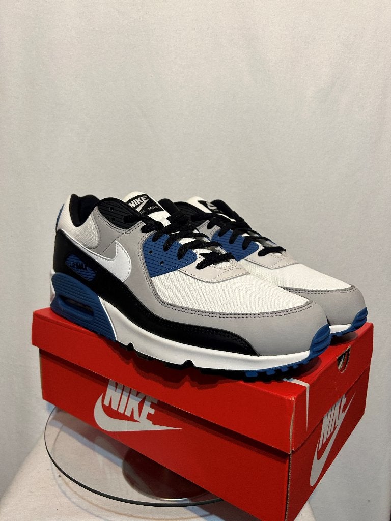 NIEUW IN DOOS! Maat 52,5 - Nike Air Max 90 Industrial Blue, Nike, Nieuw, Sneakers of Gympen, Nike
