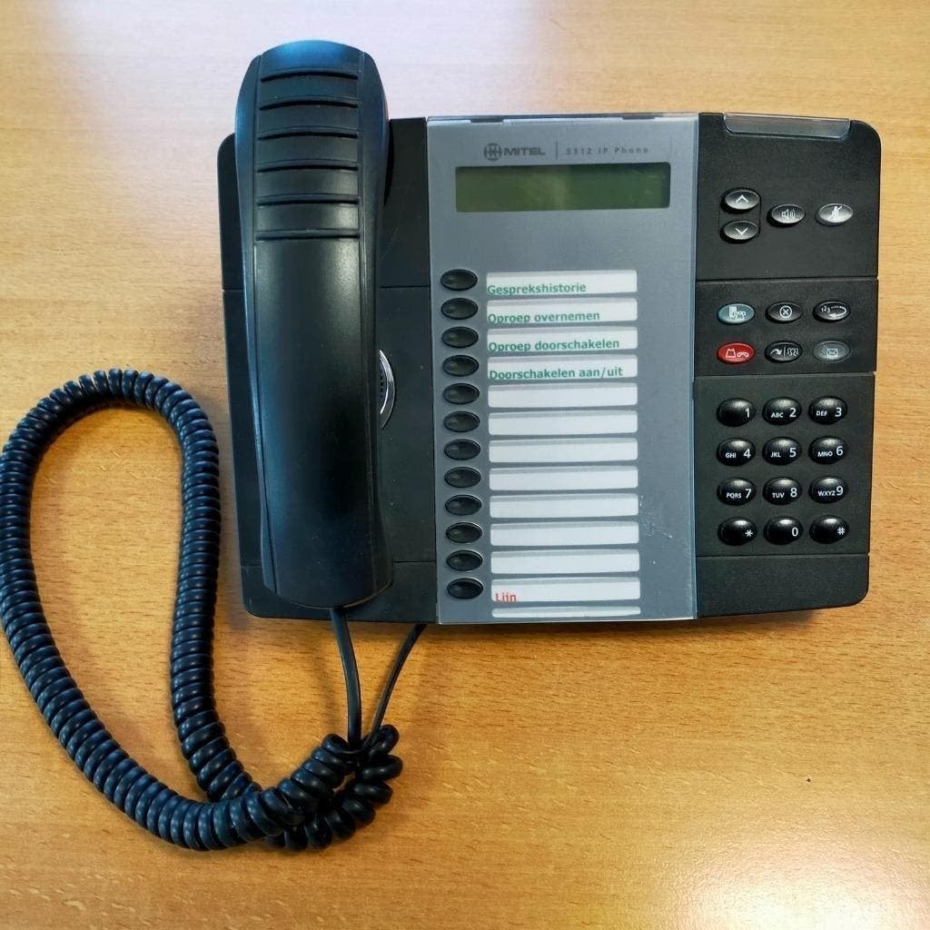 Mitel 5312 IP Phone, Ophalen, Gebruikt, Telefoon