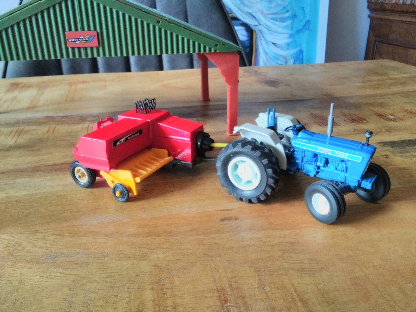 Verbouwde britains Ford met Stropers, Ophalen of Verzenden, Tractor of Landbouw, Britains