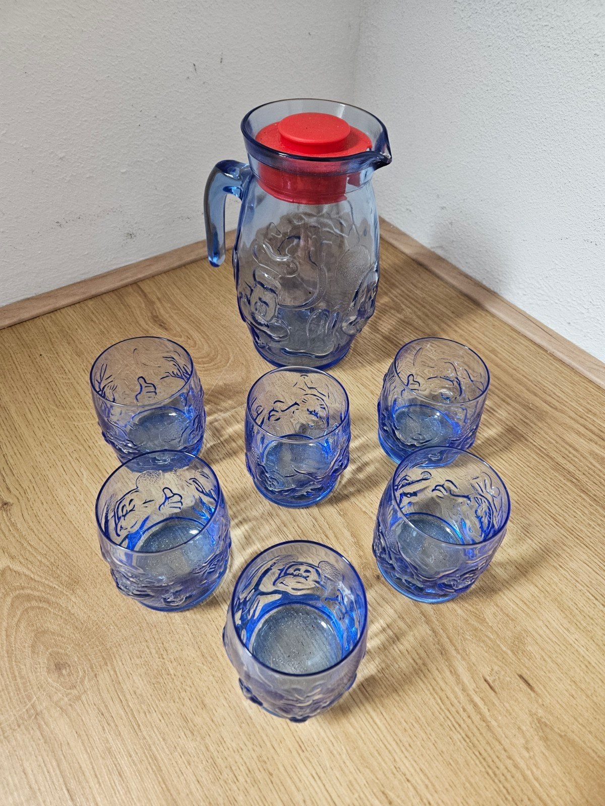 Disney glazen met karaf., Ophalen, Zo goed als nieuw, Overige typen