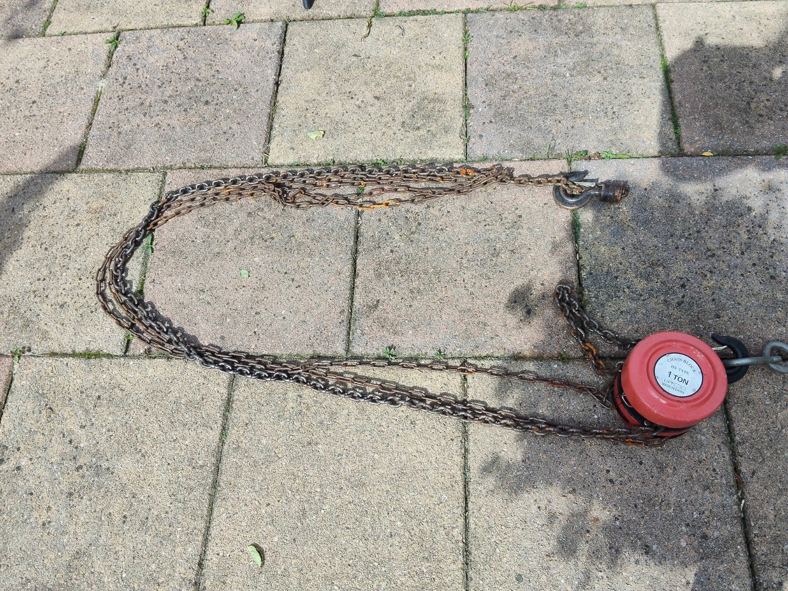 Kettingtakel 1 Ton - Handmatige Takel, Ophalen of Verzenden