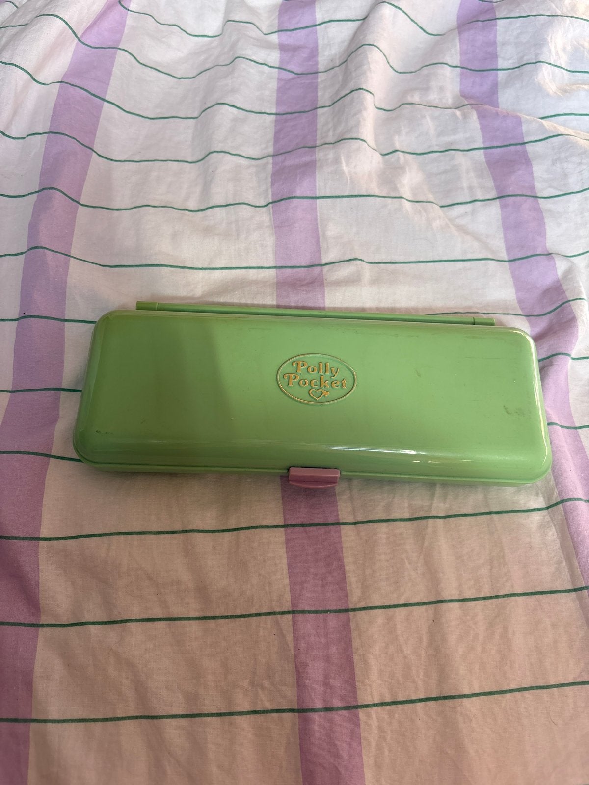 Vintage Polly Pocket Camper - Jaren '90 Speelgoed, Ophalen of Verzenden, Gebruikt, Poppenhuis