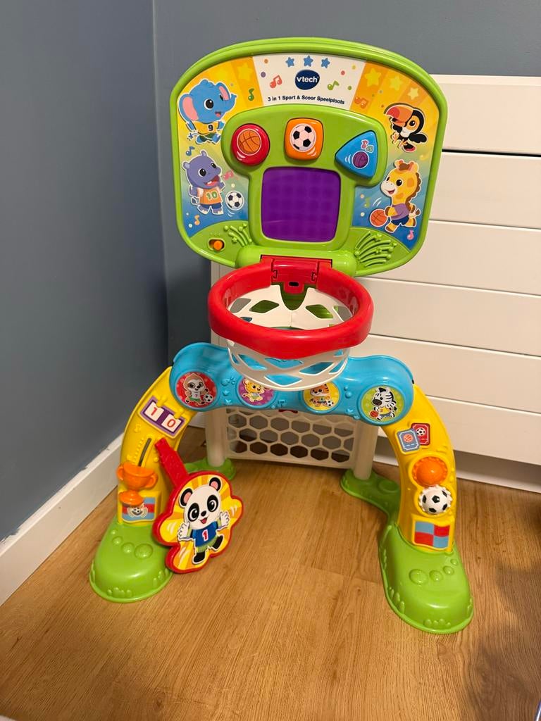 VTech Baby 3-in-1 Sport & Scoor Speelplaats met basketbal, Kinderen en Baby's, Speelgoed | Vtech, Ophalen, Zo goed als nieuw
