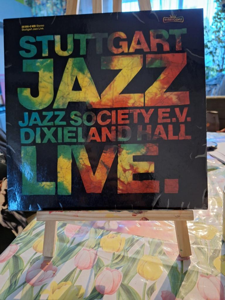 Stuttgart Jazz Society E.V. Dixieland Hall Live LP, Ophalen of Verzenden, 1960 tot 1980, Gebruikt, Jazz