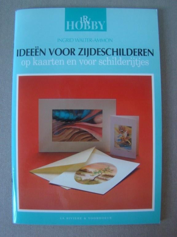 hobbyboekje: Zijdeschilderen, Ophalen of Verzenden, Zo goed als nieuw