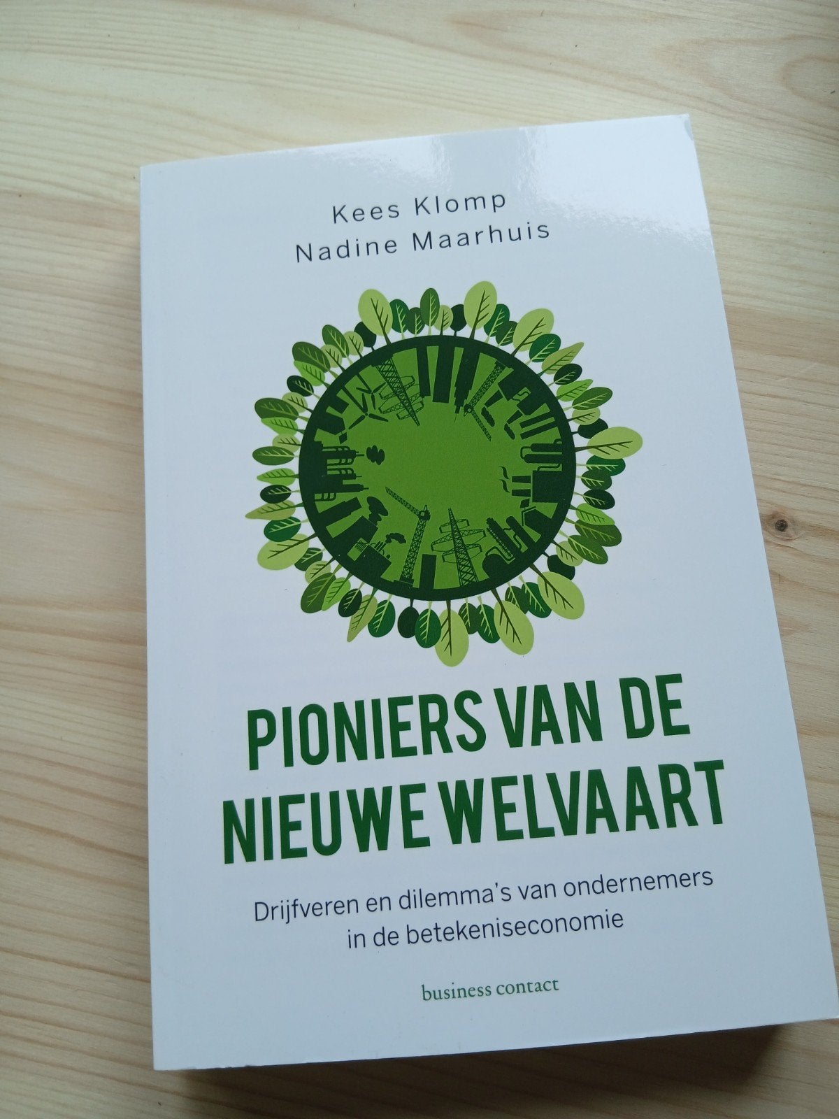 Pioniers van de Nieuwe Welvaart Kees Klomp & Nadine Maarhui, Boeken, Ophalen of Verzenden, Zo goed als nieuw, Kees Klomp, Nadine Maarhuis
