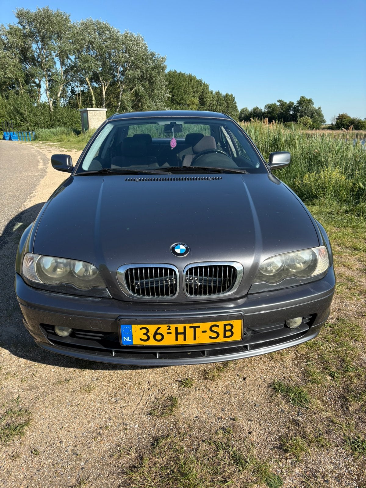 BMW 3-Serie 2.2 CI 320 Coupe 2001 Grijs, Auto's, BMW, 2171 cc, Achterwielaandrijving, Leder en Stof, Handgeschakeld