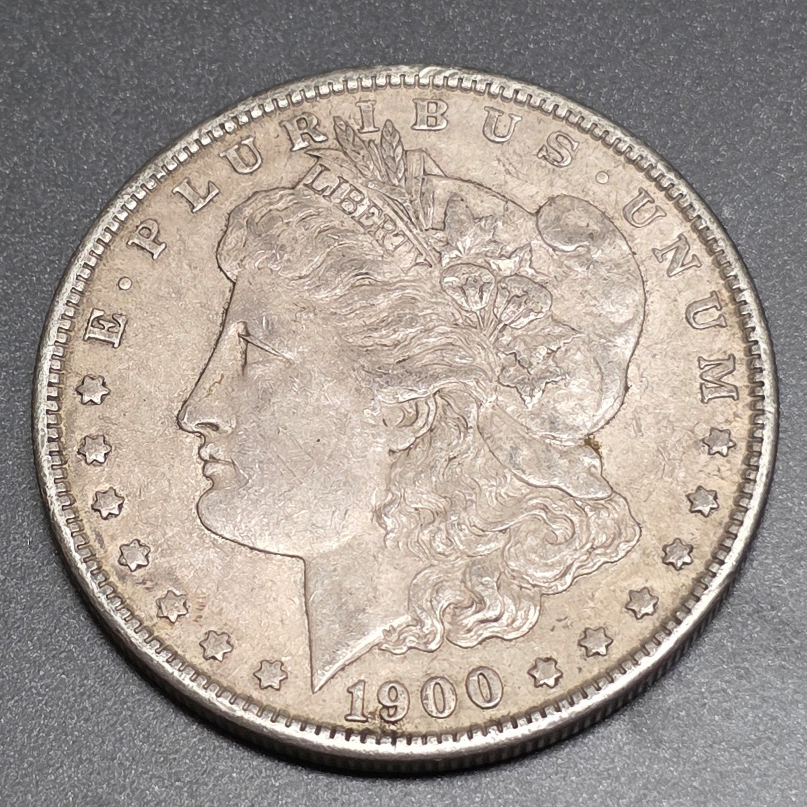 Morgan dollar 1900 Amerika, Verzenden, Noord-Amerika, Losse munt, Zilver