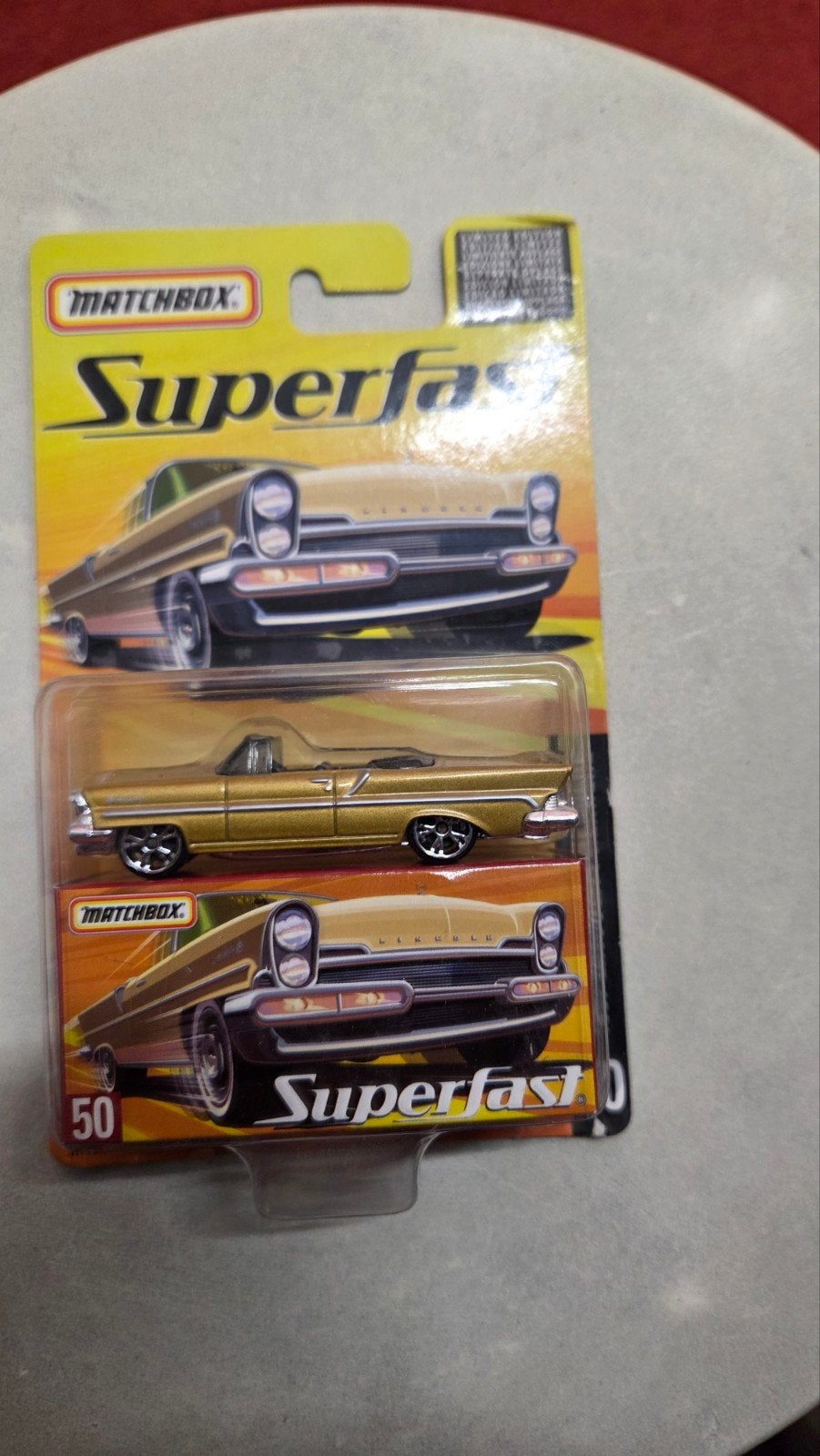 Matchbox Superfast Lincoln Continental - Nieuw in verpakking, Ophalen of Verzenden, Zo goed als nieuw, Auto