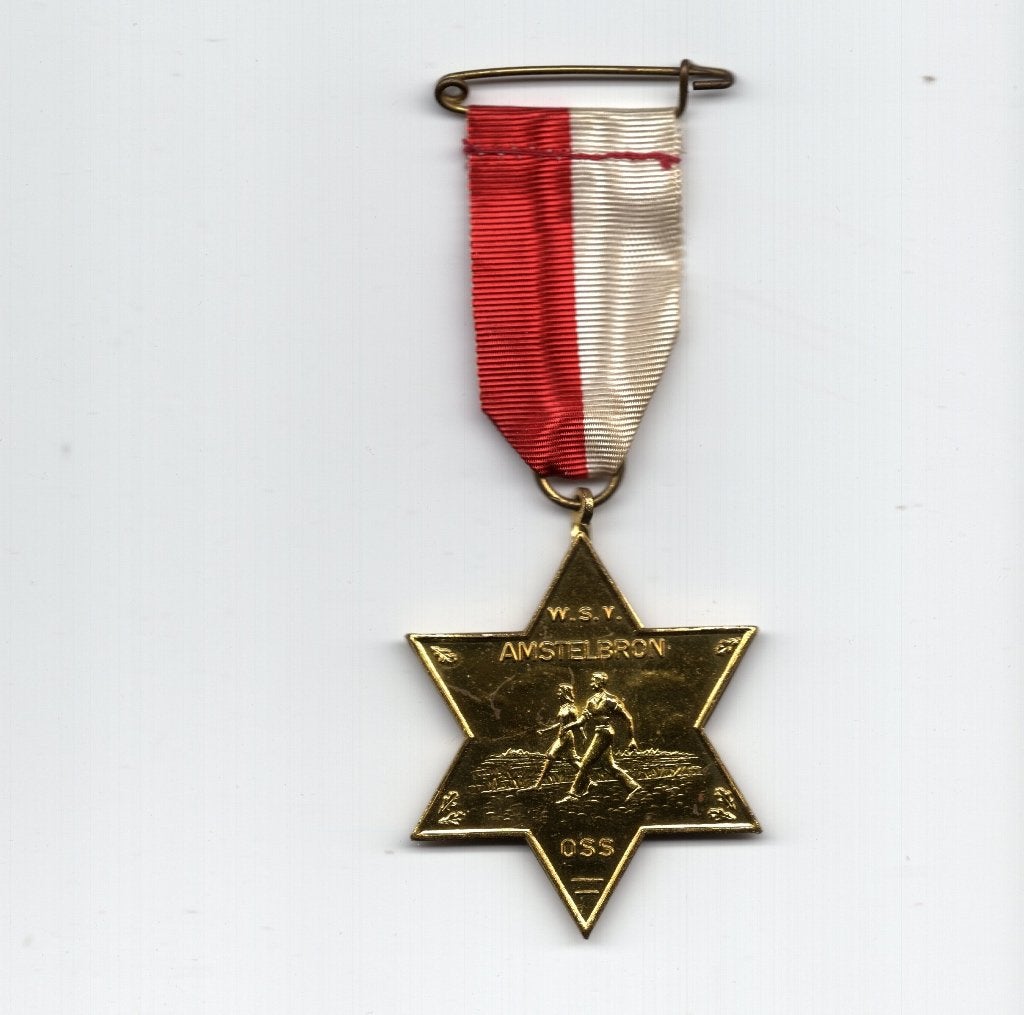 Medaille Amstelbron Oss, Ophalen of Verzenden, Overige materialen, Nederland