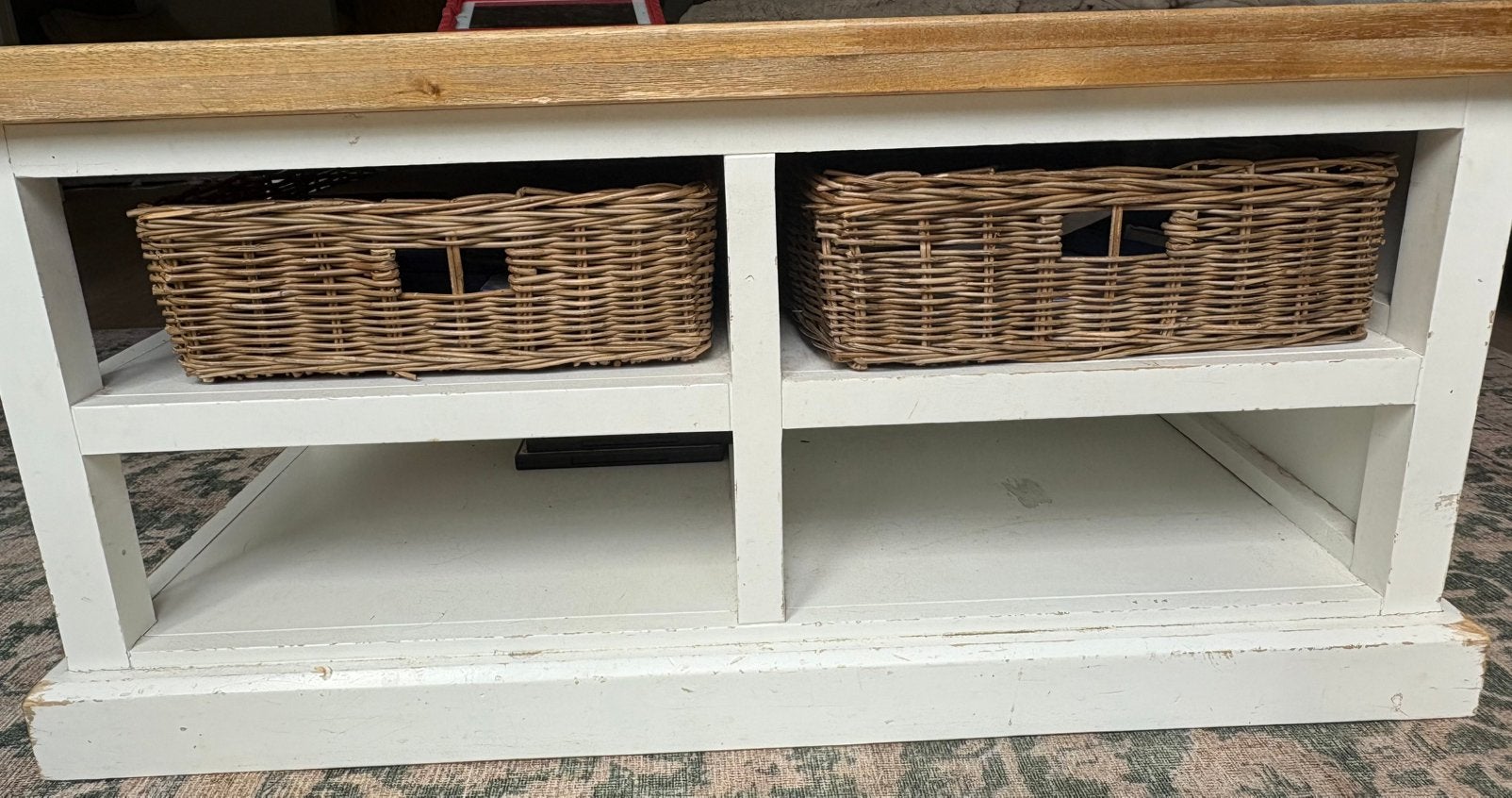 Brocante Salontafel, Ophalen, Gebruikt, 100 tot 150 cm, 50 tot 100 cm