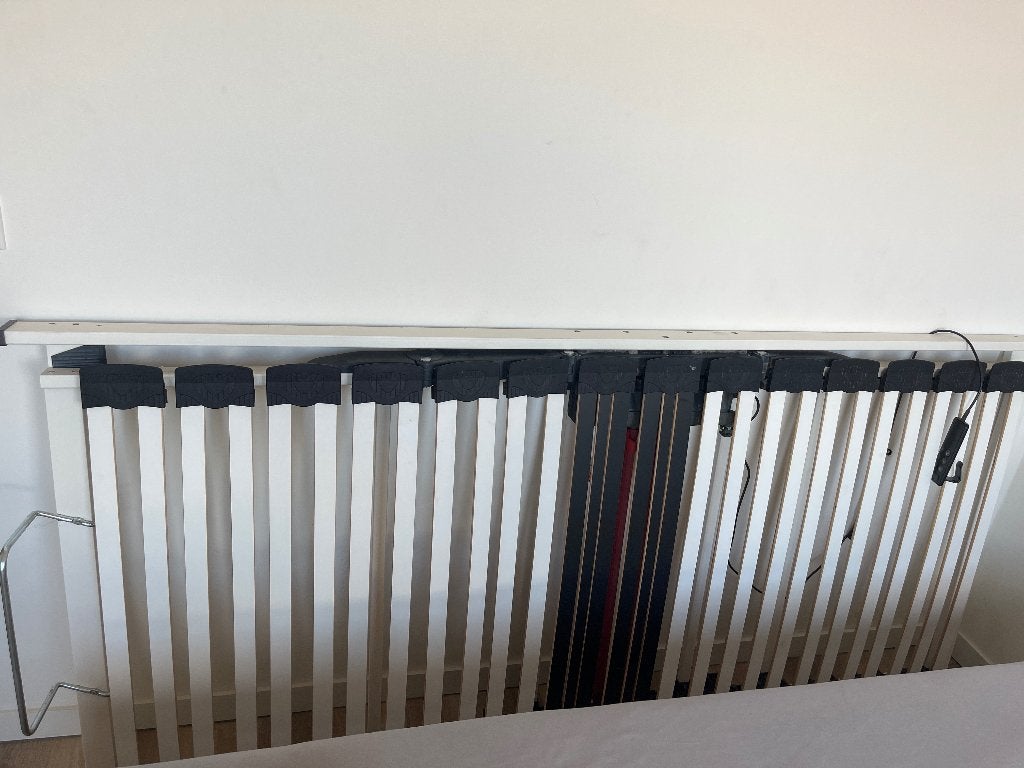 Electrische lattenbodem IKEA, Huis en Inrichting, Slaapkamer | Matrassen en Bedbodems, Gebruikt, 90 cm, Eenpersoons, Ophalen of Verzenden